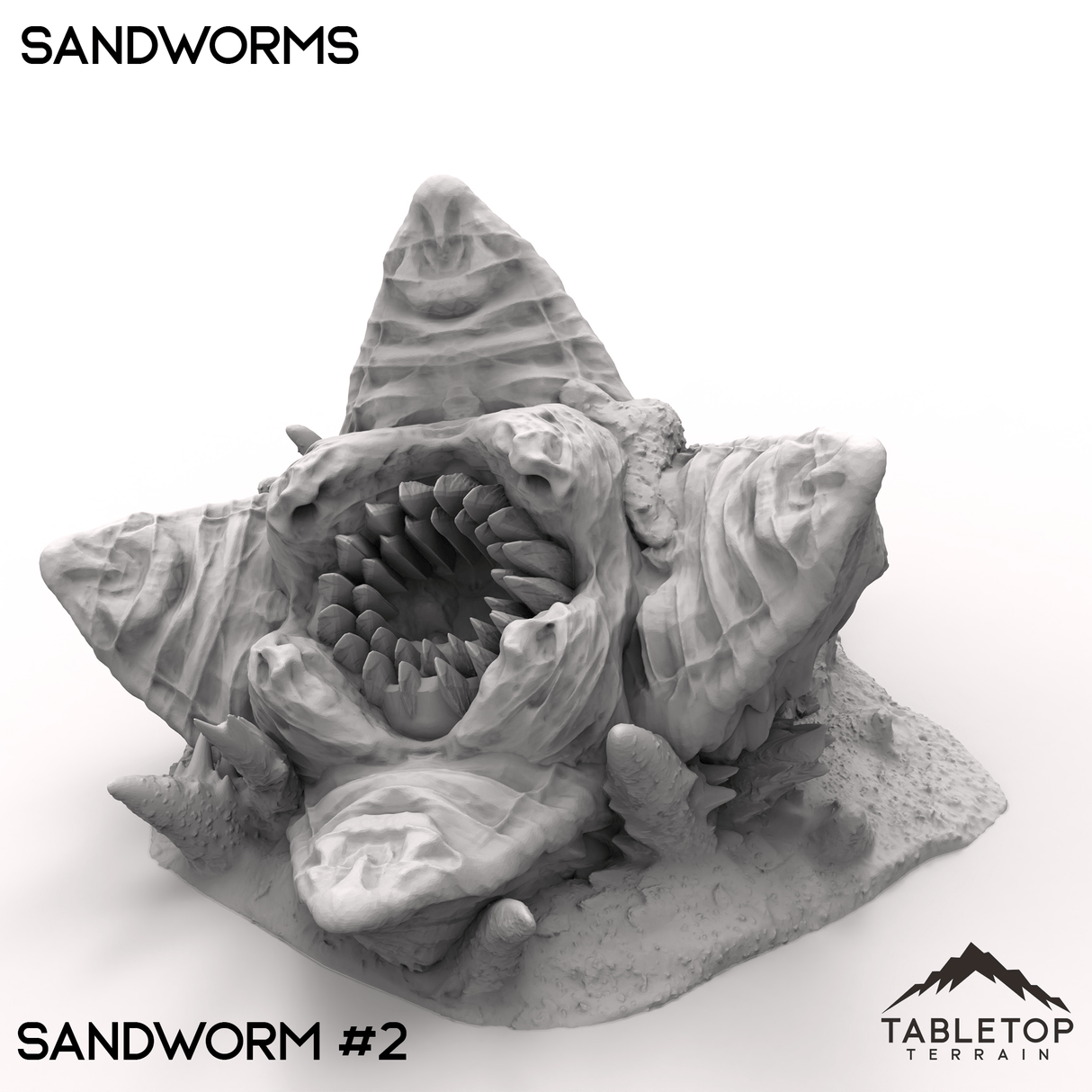 Tabletop Terrain Terrain 32mm / Sandworm 2 Sandworms