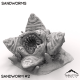 Tabletop Terrain Terrain 32mm / Sandworm 2 Sandworms