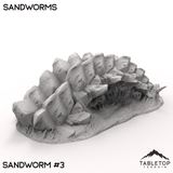 Tabletop Terrain Terrain 32mm / Sandworm 3 Sandworms