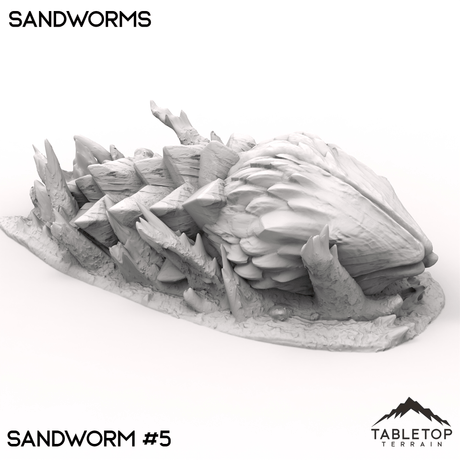 Tabletop Terrain Terrain 32mm / Sandworm 5 Sandworms