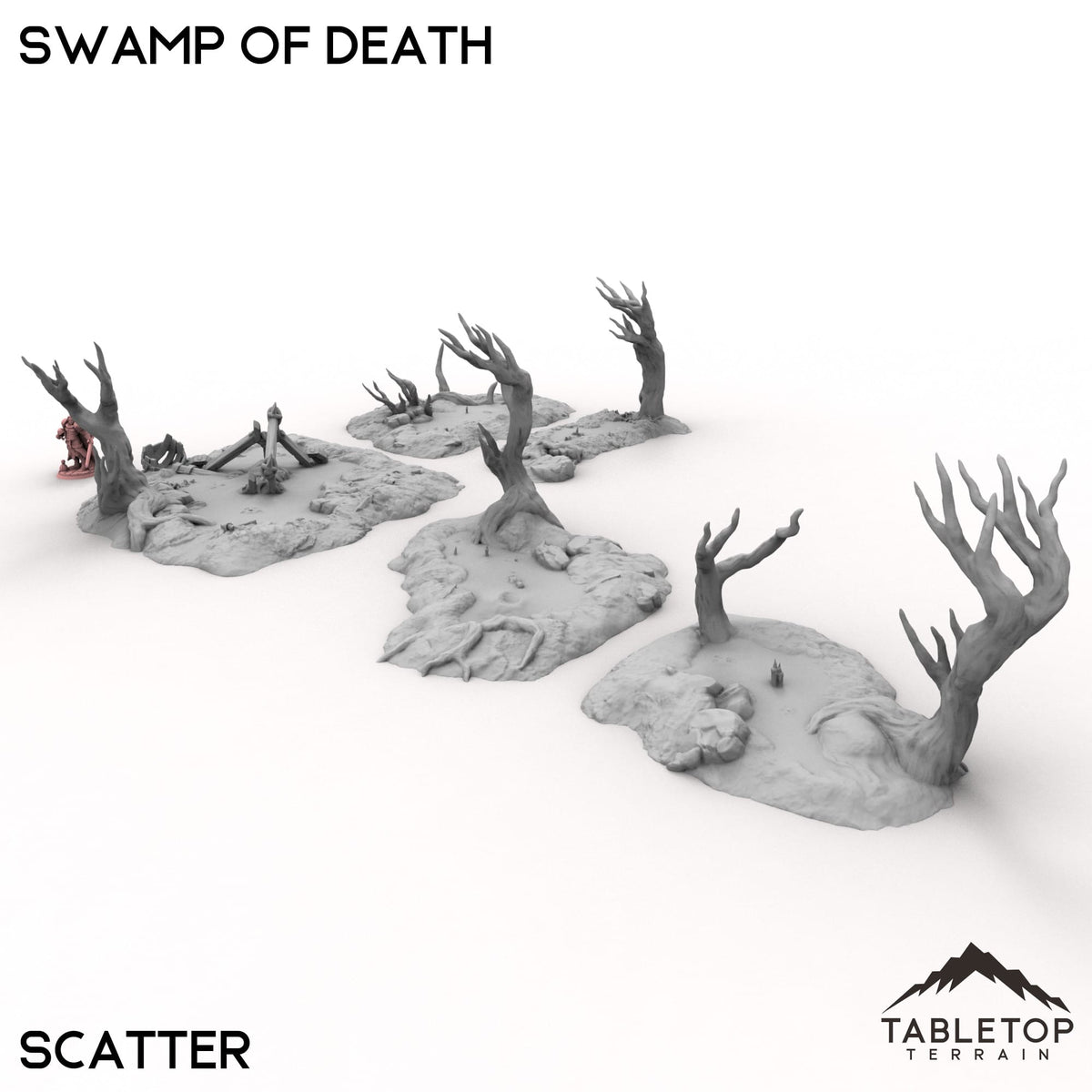 Tabletop Terrain Terrain 32mm / Scatter Swamp of Death