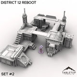 Tabletop Terrain Terrain 32mm / Set 2 District 12 Reboot
