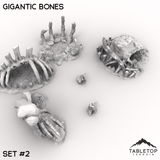 Tabletop Terrain Terrain 32mm / Set 2 Gigantic Bones