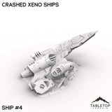 Tabletop Terrain Terrain 32mm / Ship 4 Crashed Xeno Ships