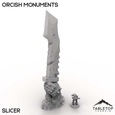 Tabletop Terrain Terrain 32mm / Slicer Orcish Monuments