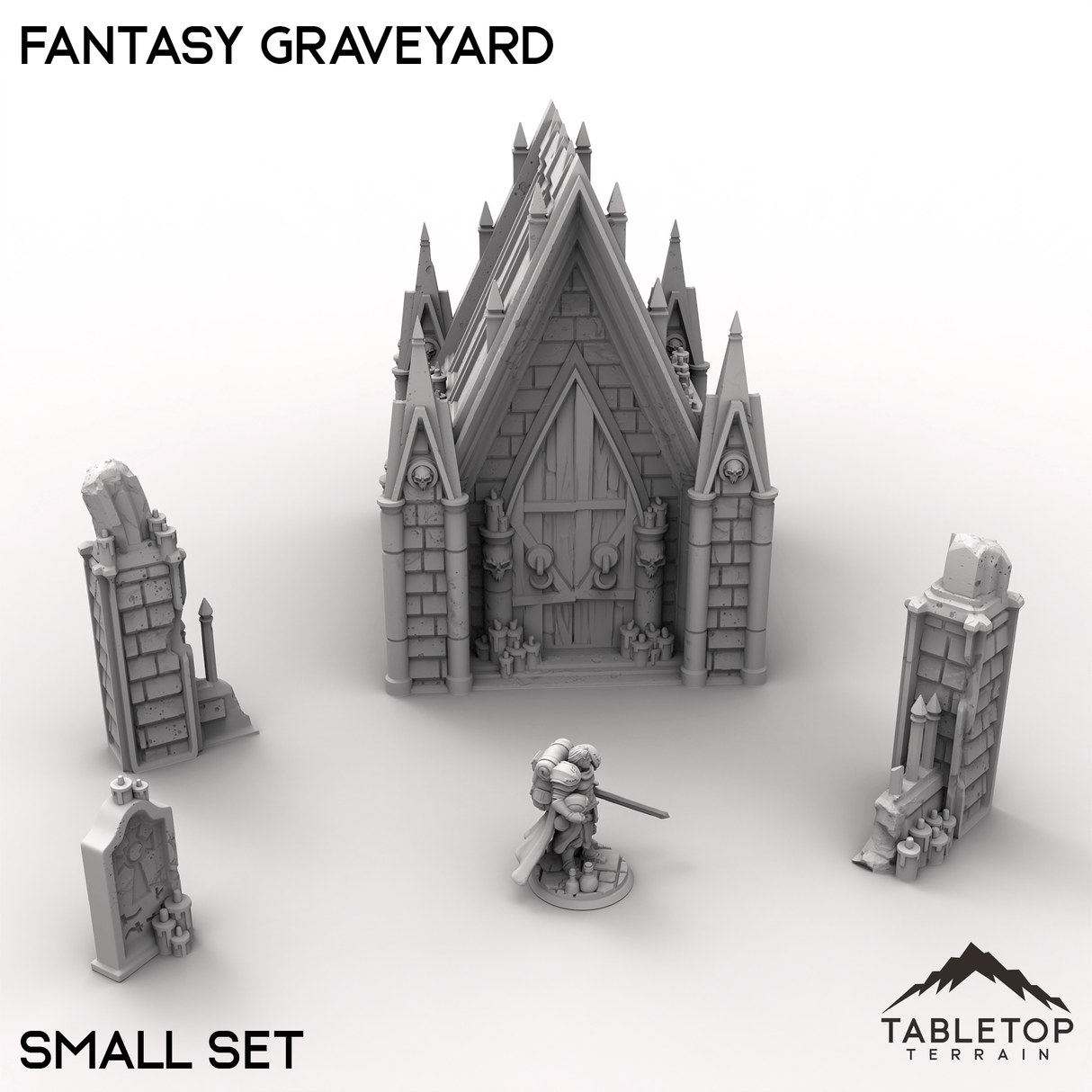 Tabletop Terrain Terrain 32mm / Small Fantasy Graveyard