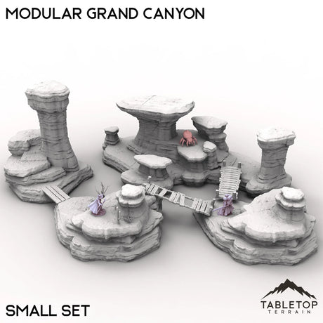 Tabletop Terrain Terrain 32mm / Small Modular Grand Canyon