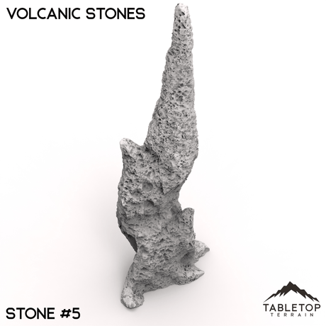 Tabletop Terrain Terrain 32mm / Stone 5 Volcanic Stones