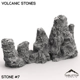 Tabletop Terrain Terrain 32mm / Stone 7 Volcanic Stones