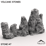 Tabletop Terrain Terrain 32mm / Stone 7 Volcanic Stones