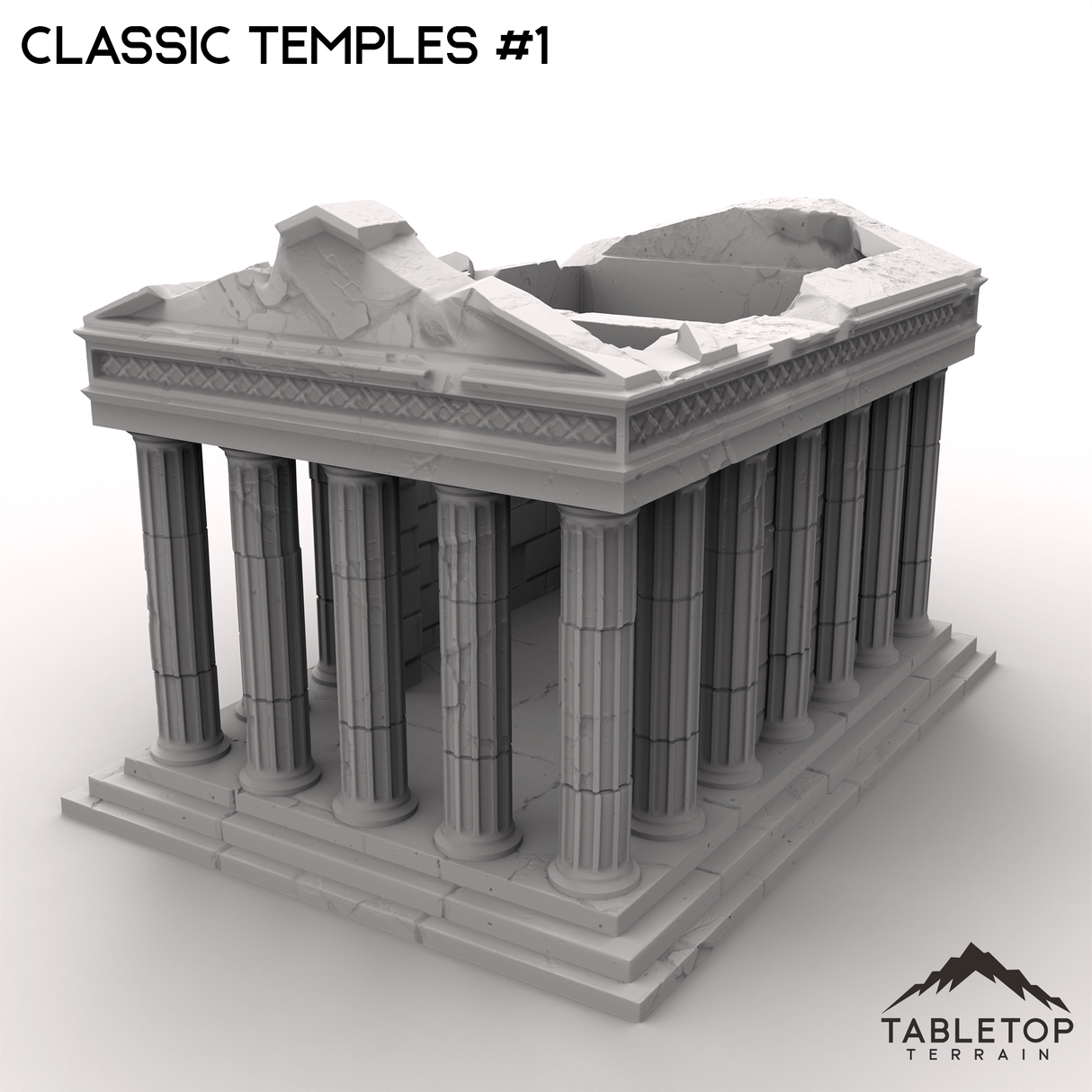 Tabletop Terrain Terrain 32mm / Temple 1 Classic Temples