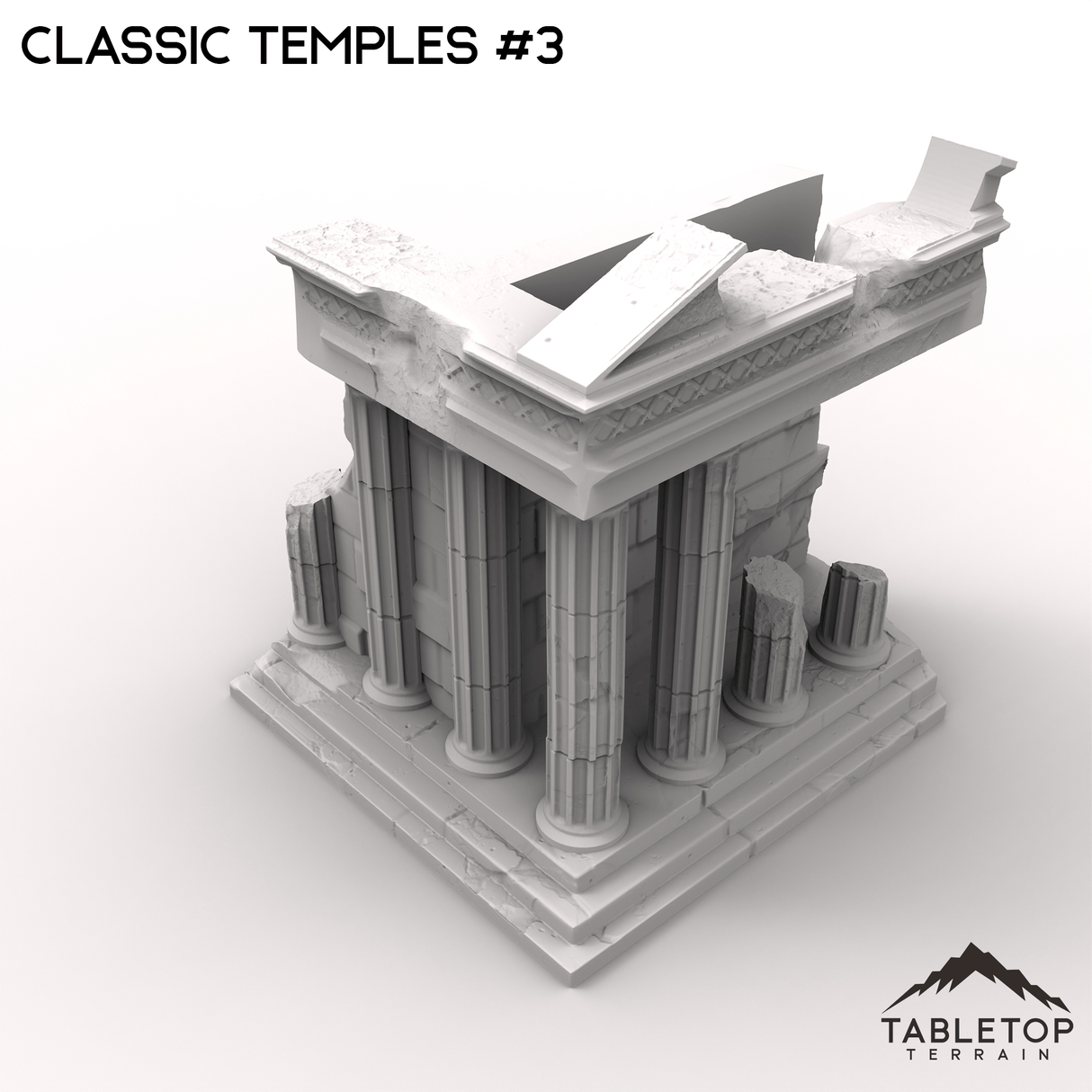 Tabletop Terrain Terrain 32mm / Temple 3 Classic Temples