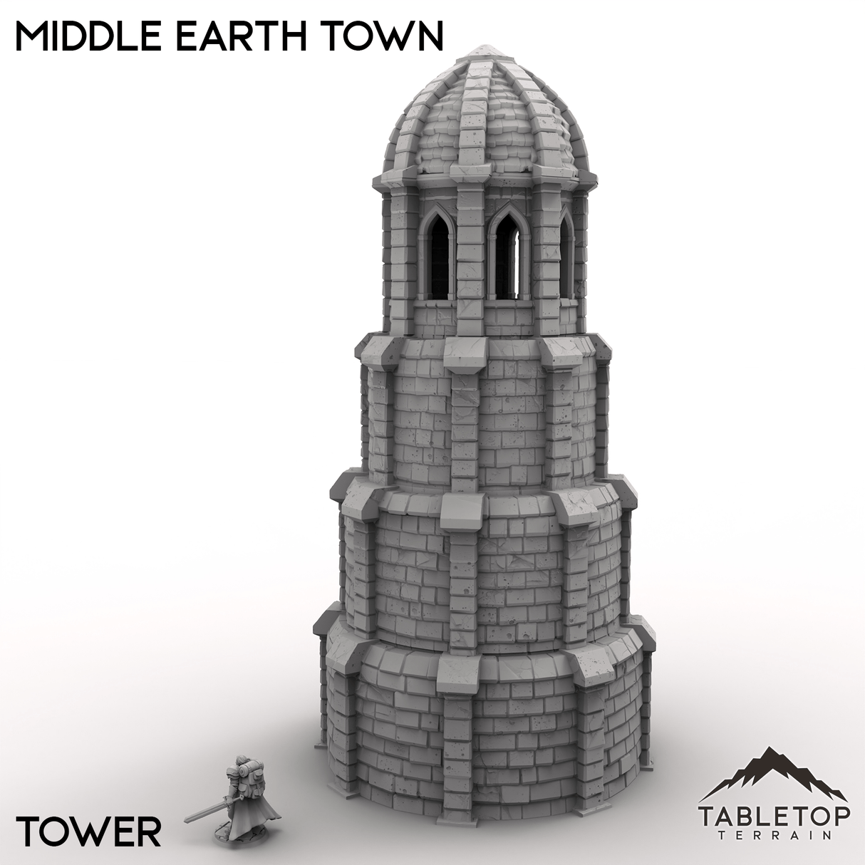 Tabletop Terrain Terrain 32mm / Tower Middle Earth Town