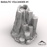 Tabletop Terrain Terrain 32mm / Volcano 1 Basaltic Volcanoes