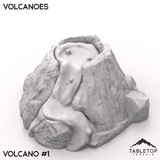 Tabletop Terrain Terrain 32mm / Volcano 1 Volcanoes