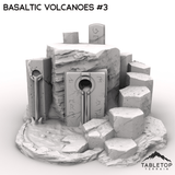 Tabletop Terrain Terrain 32mm / Volcano 3 Basaltic Volcanoes