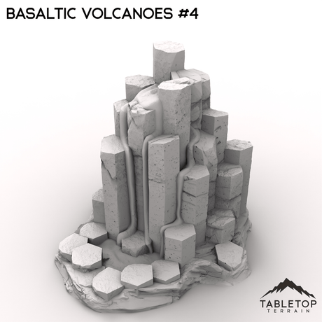 Tabletop Terrain Terrain 32mm / Volcano 4 Basaltic Volcanoes