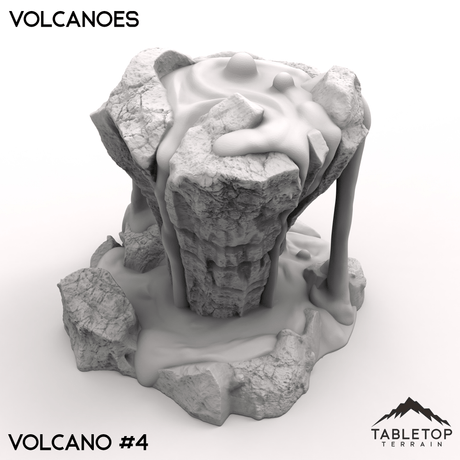 Tabletop Terrain Terrain 32mm / Volcano 4 Volcanoes