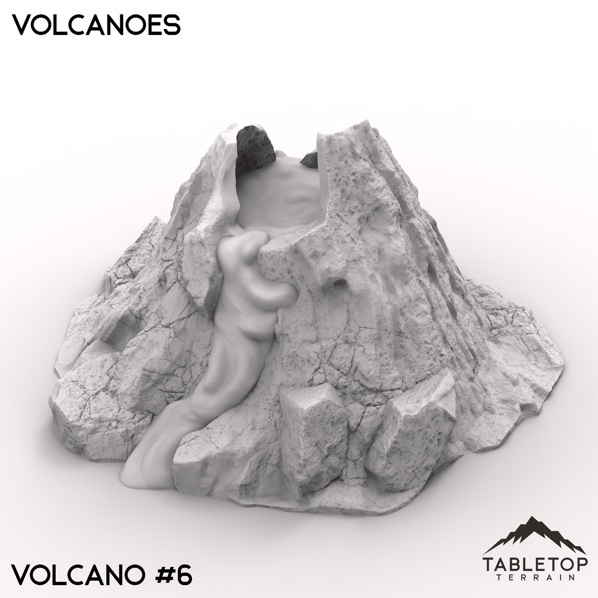 Tabletop Terrain Terrain 32mm / Volcano 6 Volcanoes