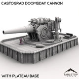 Tabletop Terrain Terrain 32mm / With Plateau Base Castograd Doomsday Cannon