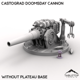 Tabletop Terrain Terrain 32mm / Without Plateau Base Castograd Doomsday Cannon