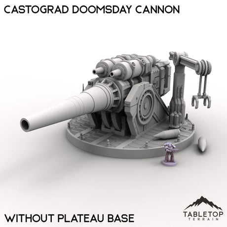 Tabletop Terrain Terrain 32mm / Without Plateau Base Castograd Doomsday Cannon
