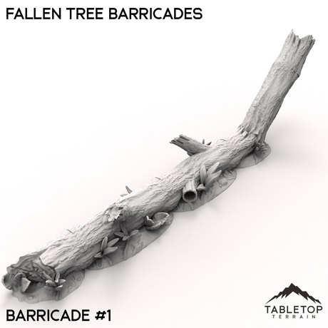 Tabletop Terrain Terrain 40mm / B1 Fallen Tree Barricades