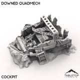 Tabletop Terrain Terrain 40mm / Cockpit Downed Quadmech