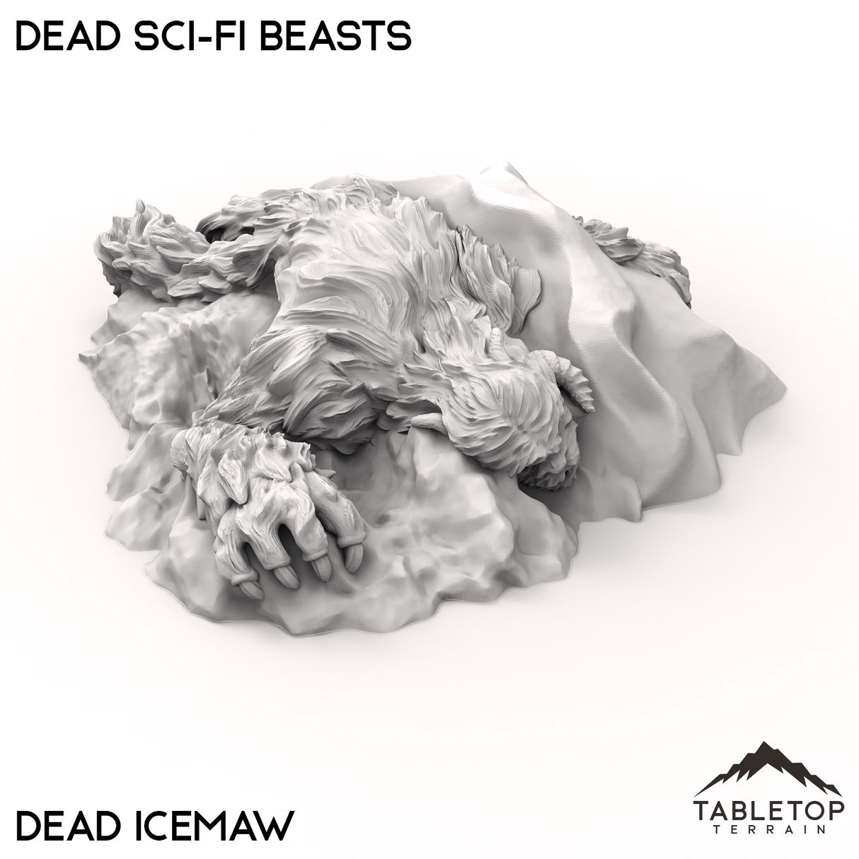 Tabletop Terrain Terrain 40mm / Dead Icemaw Dead Sci Fi Beasts