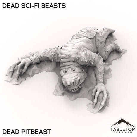 Tabletop Terrain Terrain 40mm / Dead Pitbeast Dead Sci Fi Beasts