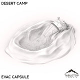 Tabletop Terrain Terrain 40mm / Evac Capsule Desert Camp