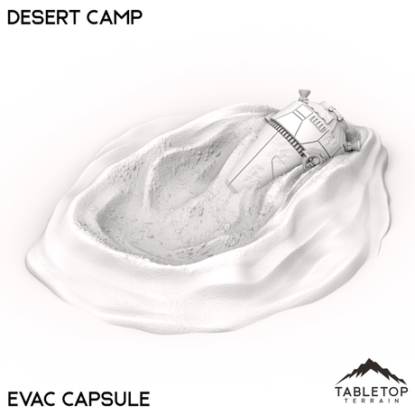 Tabletop Terrain Terrain 40mm / Evac Capsule Desert Camp