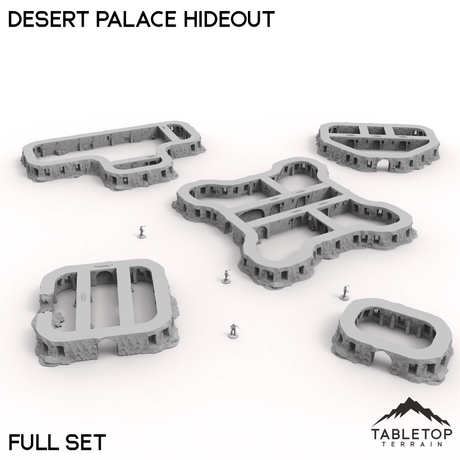 Tabletop Terrain Terrain 40mm / Full Set Desert Palace Hideout