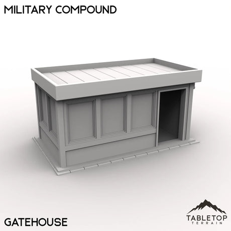 Tabletop Terrain Terrain 40mm / Gatehouse Military Compound