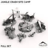 Tabletop Terrain Terrain 40mm Jungle Crash Site Camp