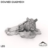 Tabletop Terrain Terrain 40mm / Leg Downed Quadmech