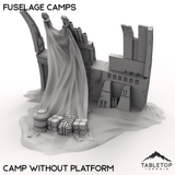 Tabletop Terrain Terrain 40mm / No Platform Fuselage Camps