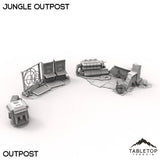 Tabletop Terrain Terrain 40mm / Outpost Jungle Outpost