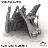 Tabletop Terrain Terrain 40mm / Platform Fuselage Camps