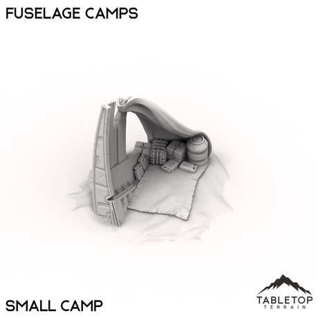 Tabletop Terrain Terrain 40mm / Small Fuselage Camps