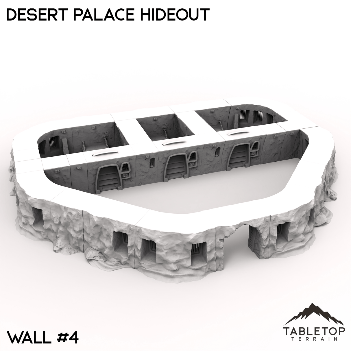 Tabletop Terrain Terrain 40mm / Wall 4 Desert Palace Hideout