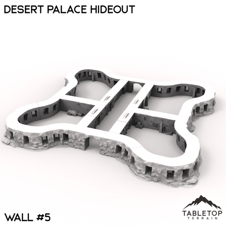 Tabletop Terrain Terrain 40mm / Wall 5 Desert Palace Hideout