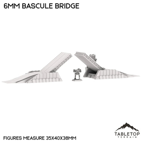 Tabletop Terrain Terrain 6mm Sci-Fi Bascule Bridge