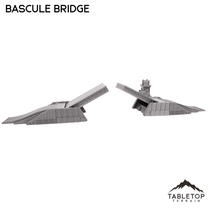 Tabletop Terrain Terrain 6mm Sci-Fi Bascule Bridge