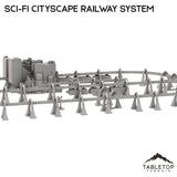 Tabletop Terrain Terrain 6mm Sci-Fi Cityscape Elevated Rail System