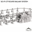 Tabletop Terrain Terrain 6mm Sci-Fi Cityscape Elevated Rail System