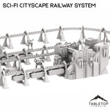 Tabletop Terrain Terrain 6mm Sci-Fi Cityscape Elevated Rail System