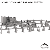 Tabletop Terrain Terrain 6mm Sci-Fi Cityscape Elevated Rail System