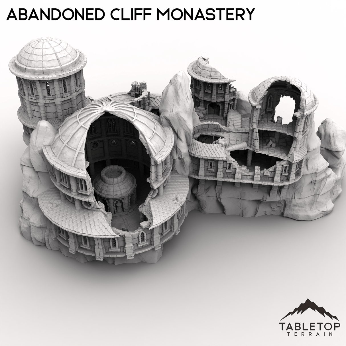 Tabletop Terrain Terrain Abandoned Cliff Monastery