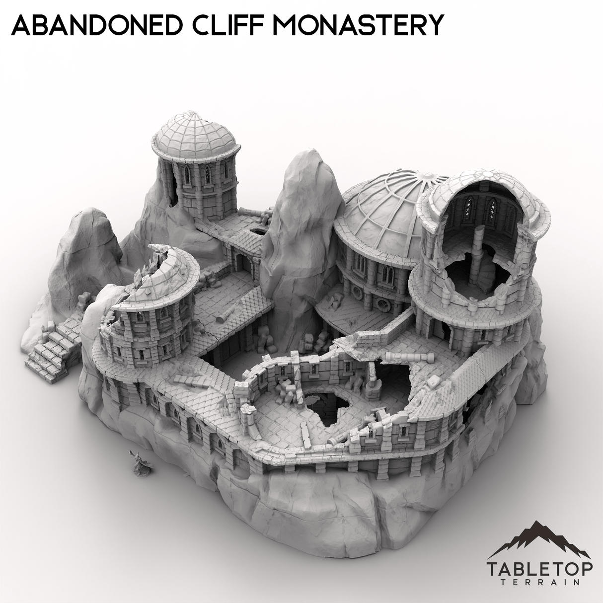 Tabletop Terrain Terrain Abandoned Cliff Monastery